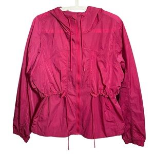 Lululemon Drawstring Water Resistant hooded Jacket in passionate XL